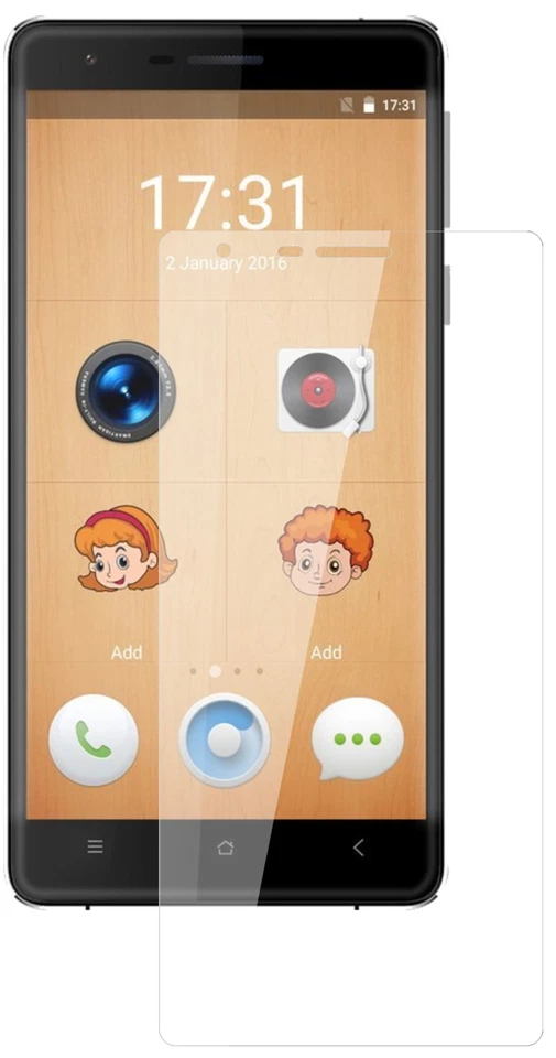 2x Protector Pantalla para Oukitel K4000 Lite Vidrio Flexible 9H dipos Foto 2 de 4