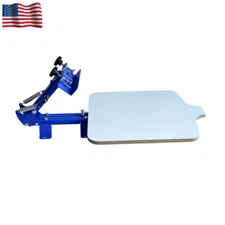 1 Color Screen Printing Machine Starter Shirt Press Printer with Pallet Bracket