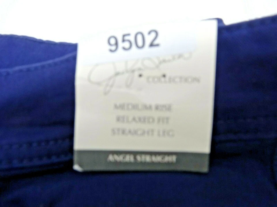全新带标签 Jaclyn Smith 系列 Capri Pant EVENING 蓝色 尺寸:18 — 第 2/3 张图片