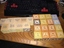 16 Uncle Goose Classic Hebrew Alphabet ABC Wood Blocks  9 Nursery Rhythm blocks