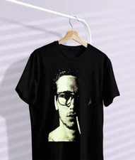 Vintage John Frusciante Guitarist RHCP Men T-shirt Black Cotton