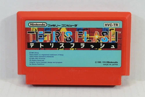 TETRIS Flash Nintendo FC Famicom NES Japan Import US Seller WORKING