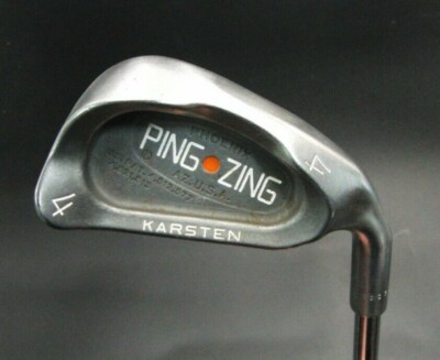 Ping Zing Orange Dot Karsten 4 Eisen Regular Stahlschaft GolfPride Griff