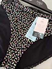 Marks And Spencer High Leg Bikini Bottoms Size 20 - BNWT