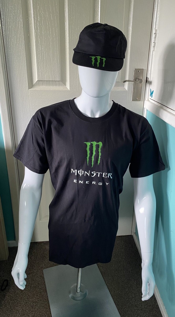 Monster Energy drink gift set( T Shirt Xl And Drinks Bottle)For