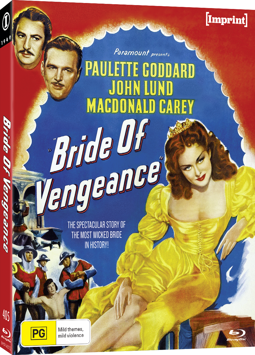 BRIDE OF VENGEANCE - Blu-Ray Imprint Limited Edition With Slipcover New Sealed