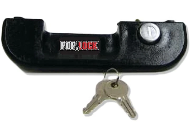 Bloqueo de puerta trasera manual Pop & Lock PL5100 negro estándar para Toyota Tacoma 95-04 Foto 2 de 4
