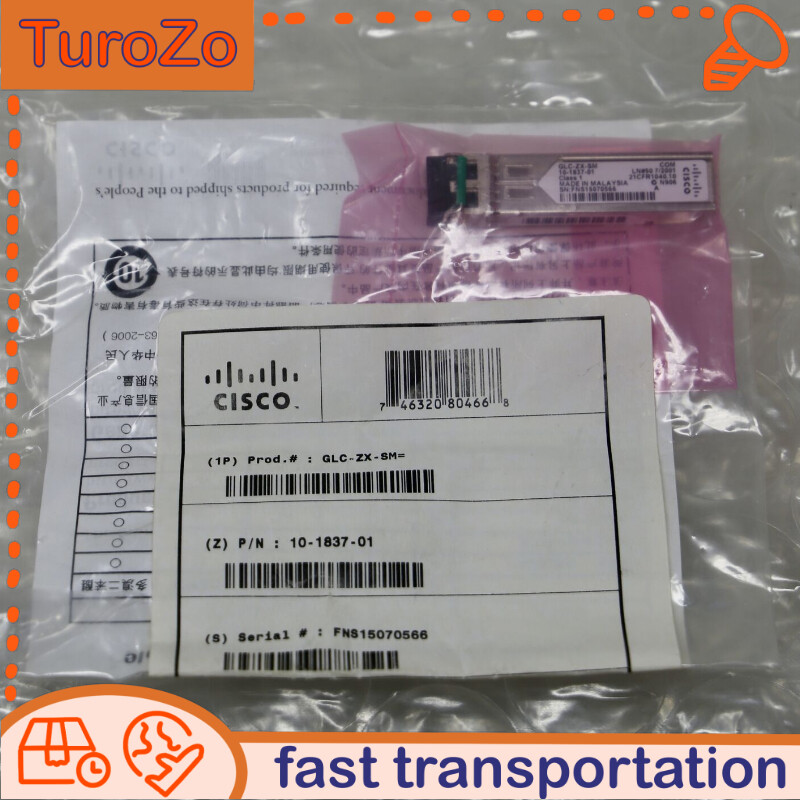 CISCO GLC-ZX-SM, 1Gb/s 1000Base-ZX Single-Mode NEW | eBay