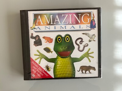 Amazing Animals PC CD ROM ~Kids Interactive Learning & reading skills BRAND NEW 