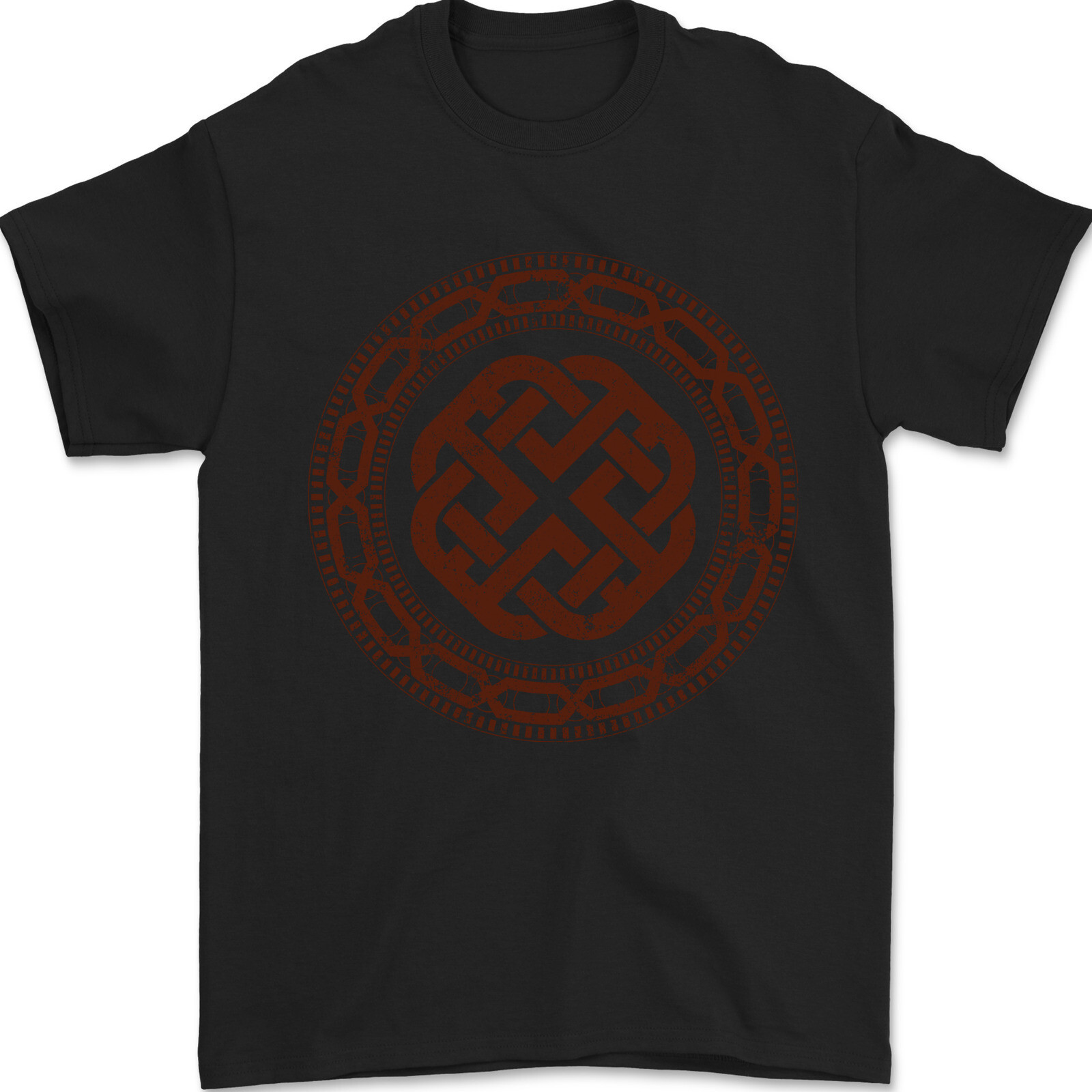 Viking Symbol Norse Mythology Gym Mens T-Shirt 100% Cotton