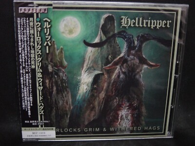 HELLRIPPER Warlocks Grim & Withered Hags + 1 JAPAN CD Lord Rot UK Black/Speed HM