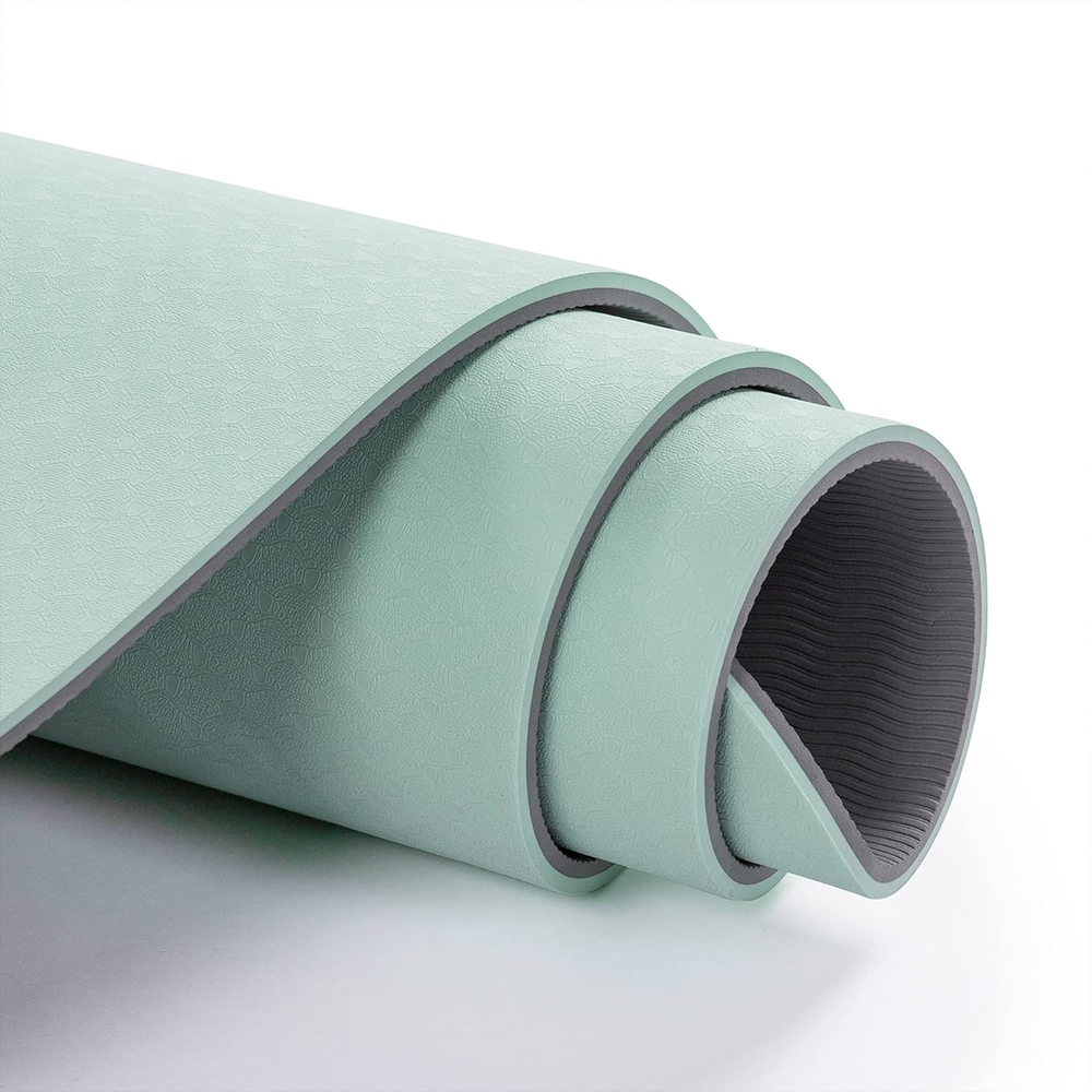 Extra Thick 1/3 Inch Non-Slip TPE Yoga Mat for Women Eco-Friendly Fitness and Exercise Mat for Comfort and Stability Extra Thick 1/3 Inch Non-Slip TPE Yoga Mat for Women Eco-Friendly Fitness and Exercise Mat for Comfort and Stability