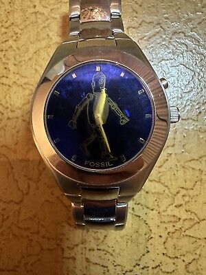 RARE FOSSIL Big Tic JR - 8263 Blue Quartz Animated - NO Box RARE FOSSIL Big Tic JR - 8263 Blue Quartz Animated - NO Box