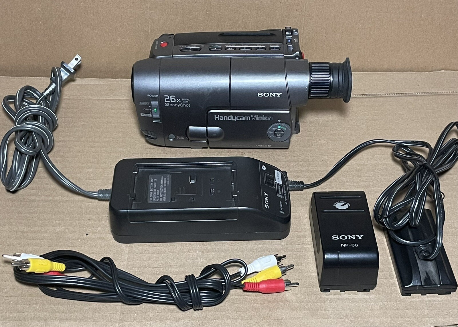 Sony CCDTRV22 Video 8 Camera Recorder Camcorder Video Transfer Tested