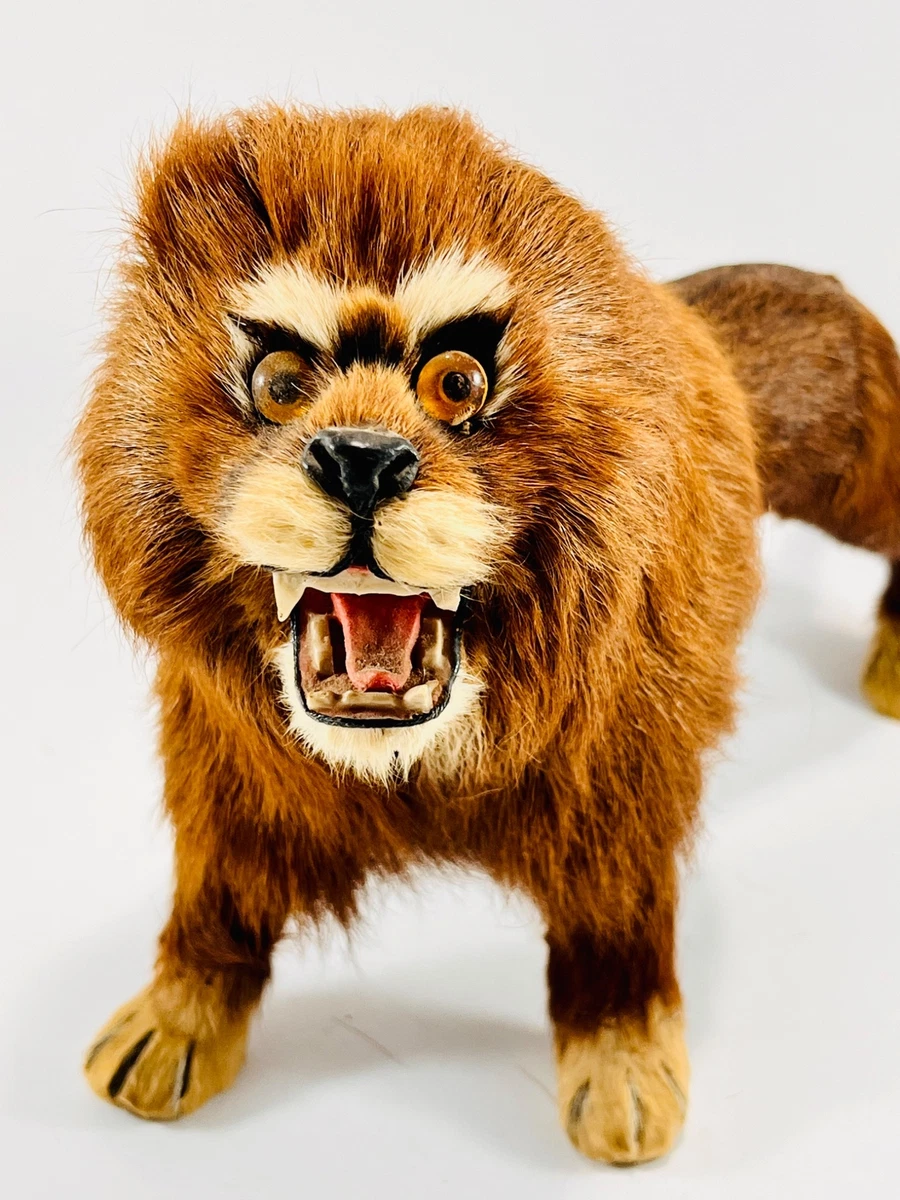 Stuffed lion real hotsell