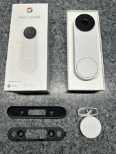 Google Nest  Doorbell Wired (2nd Generation) - Snow White Smart Home GA02767-US