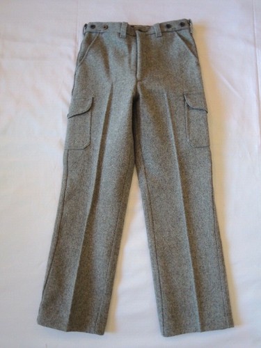 Vintage Grey Filson 1980s Woolmark 