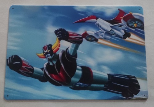 Plaque Métal Décorative Goldorak - 30 X 20 Cm | Décor Manga, Mural, Geek