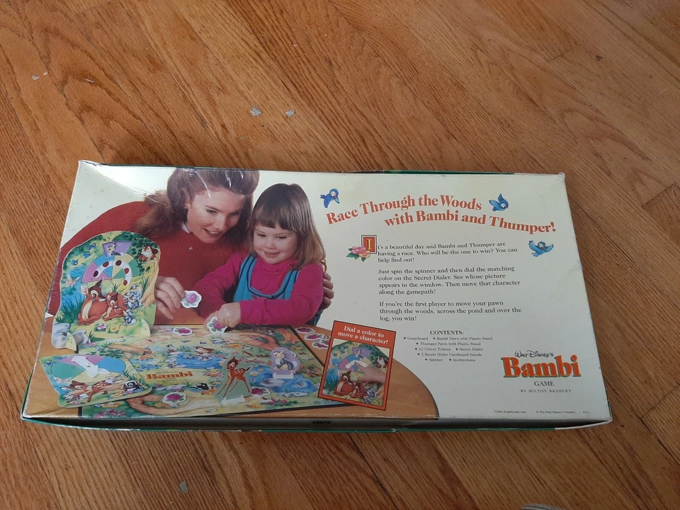 1992 Bambi Board Game by Milton Bradley Walt Disney - Image 2 of 4