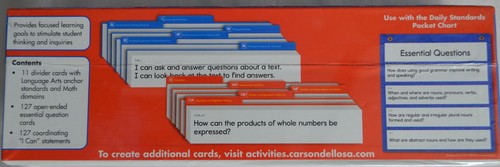 Carson Dellosa Learning Targets and Essential Questions Grade 3 Cards Teachers - Foto 3 di 4