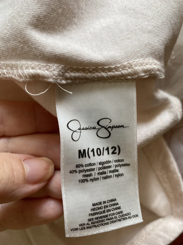 Jessica Simpson Girls Gray Pink Tutu Dress Flower Sequin Flip Size M 10/12 - Image 4 of 4