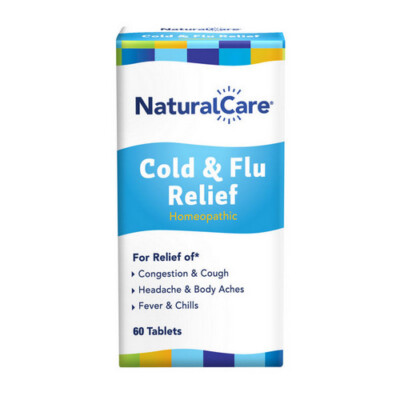 Cold And Flu Relief 60 Tabs By NatraBio