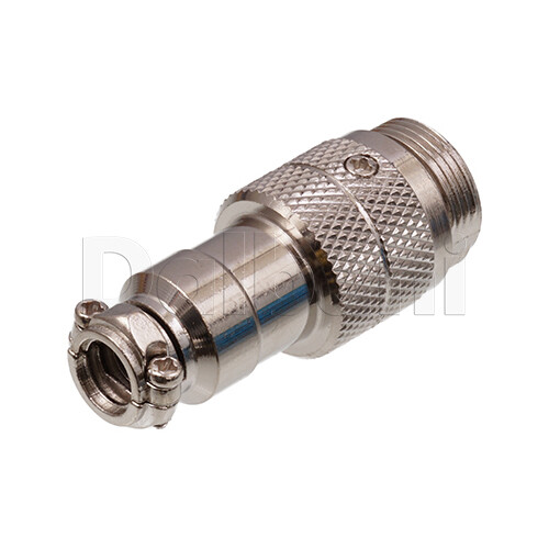 10101510178 Circular Cable Connector 5 Pin Male Silver - Picture 2 of 3