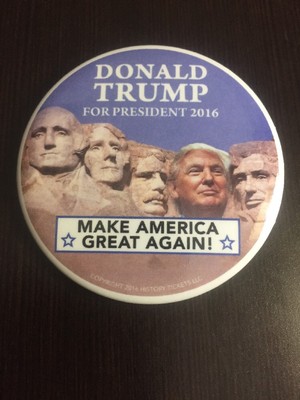 2016 Republican National Convention DC Delegation Donald Trump Button President