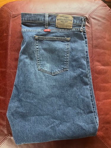 Mens Wrangler Premium Denim Jeans 46 x 