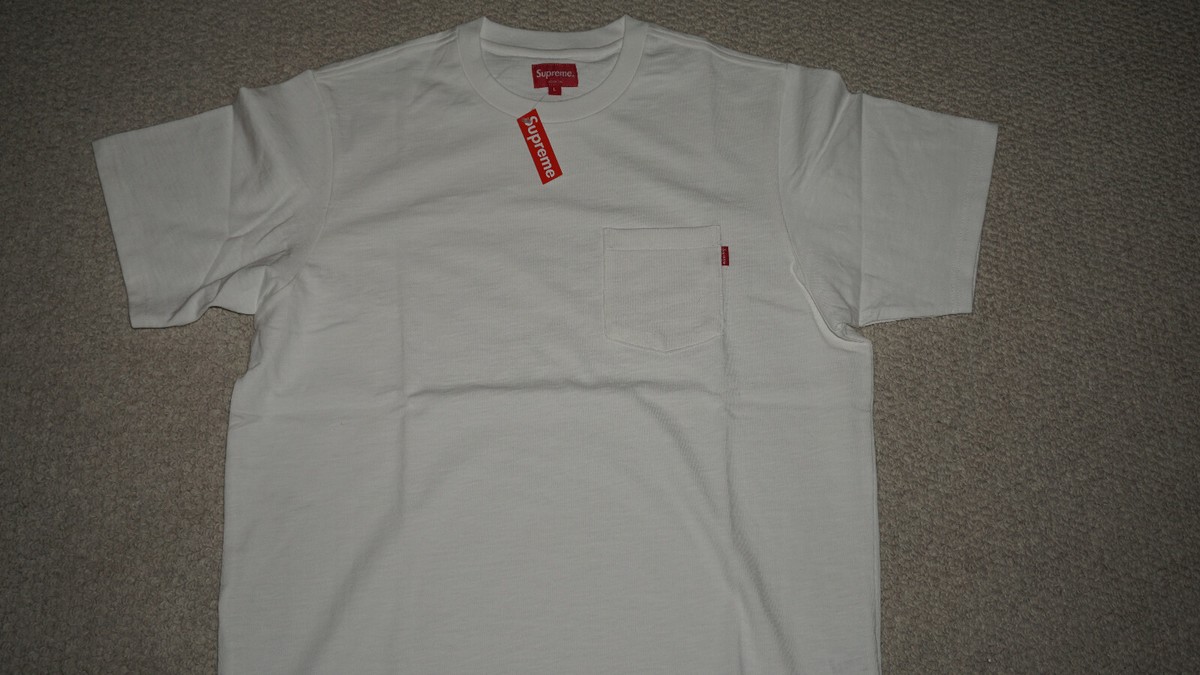 トップス Supreme Pocket Tee classic logo xl size Supreme S S Pocket Tee (FW22) - $60