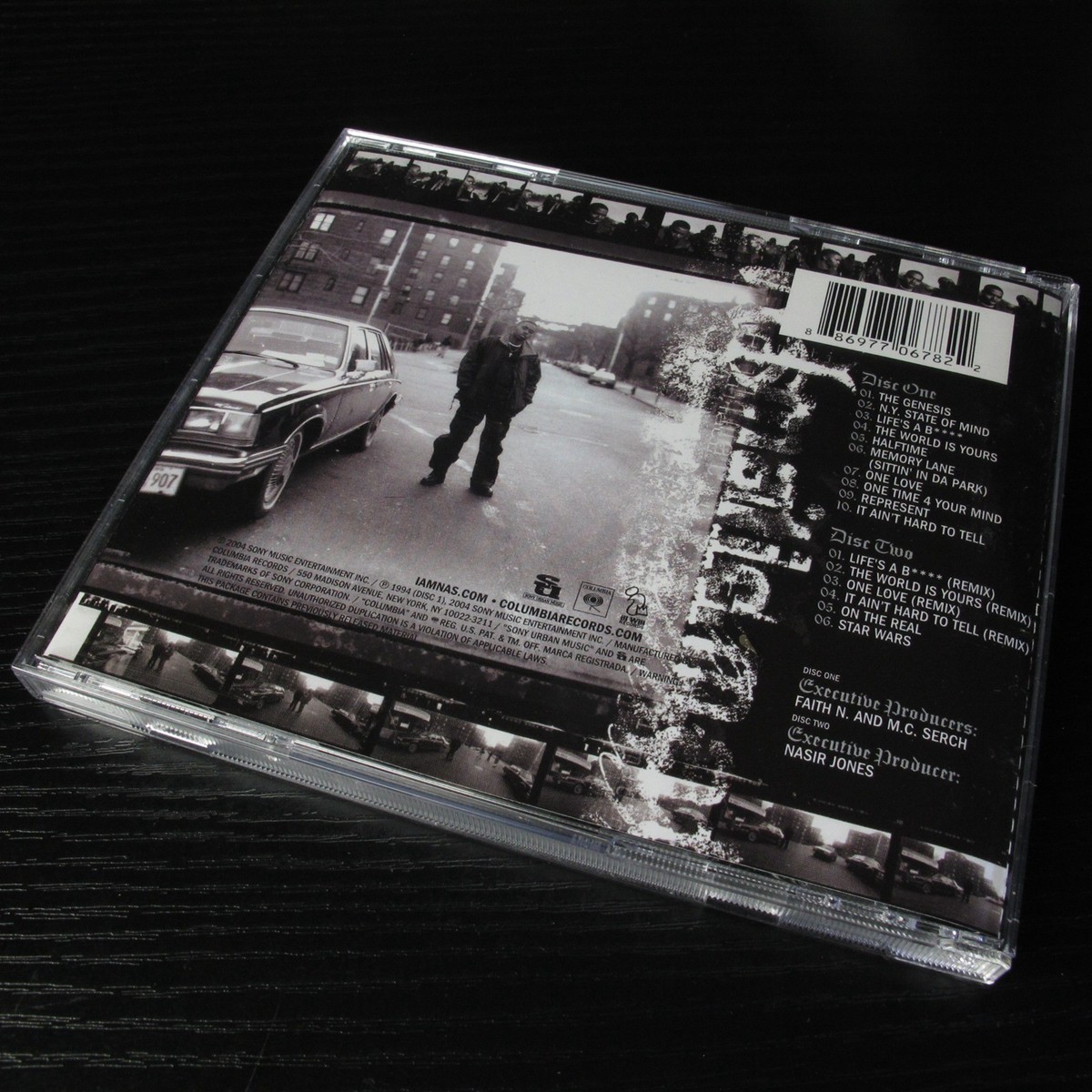 Nas - 10 Year Anniversary Illmatic Platinum Series USA 2xCD Mint 