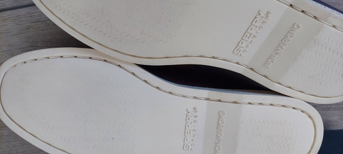 Sperry Auténtico Topsider Original Mujer Marrón Talla 7 Antideslizante NUEVO en CAJA - Imagen 4 de 5