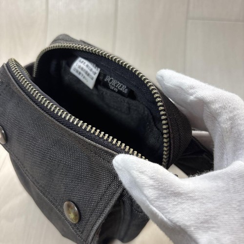 PORTER Smokey Waist Bag Shoulder pouch Yoshida Bag used from Japan - Picture 9 of 18