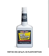 Justice Bros Oil System Cleaner 15 FL. OZ. PLASTIC BOTTLES J/B Oil Cleaner