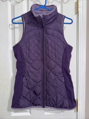 Lululemon  Fluff Off Down Vest Deep Zinfandel Purple Size 8