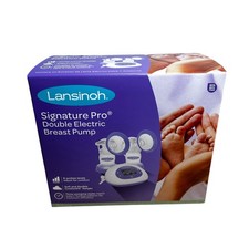 Lansinoh Signature Pro Double Electric Breast Pump Portable Adjustable Comfort