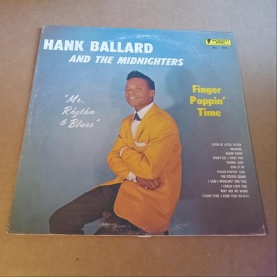 Hank Ballard And The Midnighters Finger Poppin Time 1975 Power Pak PO-276 VG+VG+