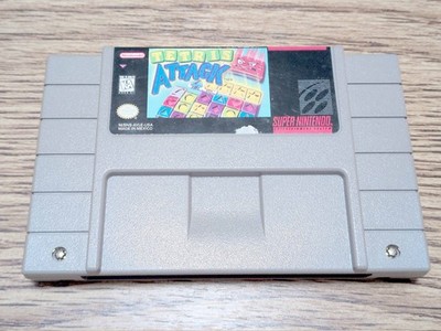 Tetris Attack (Super Nintendo, 1996) SNES -  Tested & Authentic 