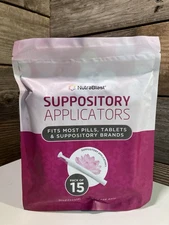 Suppository Applicators 15 Count Sealed