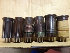 6 Pin Coil Form Lot Ham Vintage Shortwave Crystal Radio