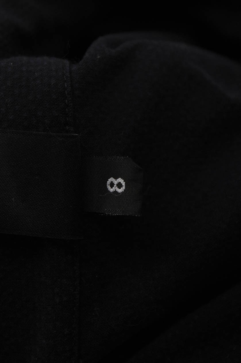 Maria + Cornejo Womens Collared Black Basic Butto… - image 5