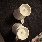 Villeroy & Boch COUNTRY HERITAGE 5.25” Ceramic Footed Mug White Handled Set Of 2 — photo 6