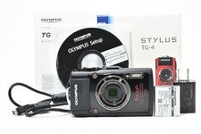 OLYMPUS STYLUS TG-4 Tough Compact Digital Camera Tested Working Japan