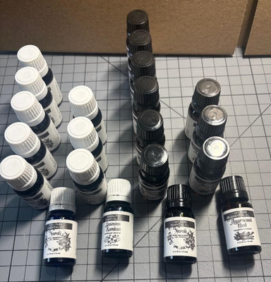 10 mL Essential Oils Lot- Therapeutic  -Aromatherapy - Fragrance