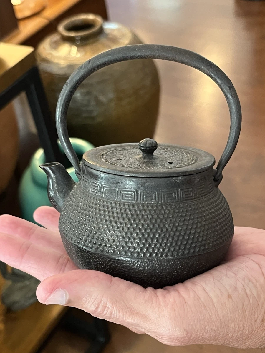 古董原始铁古董日本茶壶| eBay