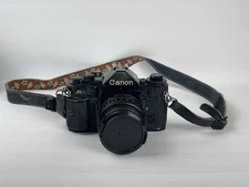 Canon A-1 35mm SLR Film Camera with 50 mm lens - Parts Only - Read