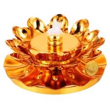  Candlelight Stand Buddhist Lamp Base Buddha Offering Oil Copper Holders