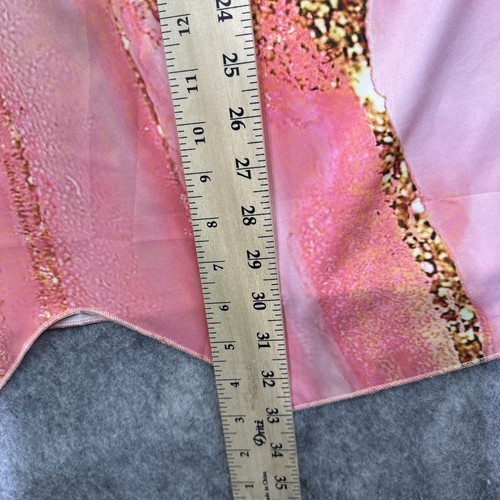 Fly Curvy Women’s Top Kimono Sleeves Tunic Pink/Gold Size XXXXL (4XL) - Picture 11 of 16