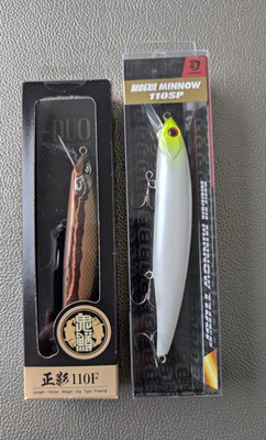 DUO Omniasu Masakage 110 SP & Bassday Mogul Minnow 110SP Wobbler Set, 2 Stk.