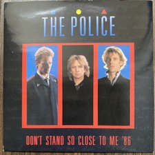 The Police Dont Stand So Close To Me 86 Vinyl Record A&M Records 7 Inch